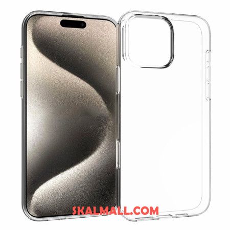 Skal iPhone 16 Pro Max Telefonfodral Transparent