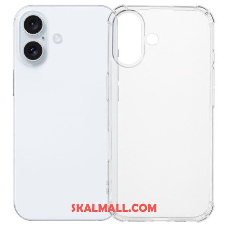 Skal iPhone 16 Transparent Förstärkt